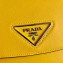 Prada Saffiano Leather Shoulder Bag 1BD249 Yellow 2020