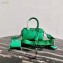 Prada Leather Mini Boston Bag 1BB846 Green 2020