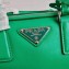 Prada Leather Mini Boston Bag 1BB846 Green 2020