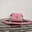 Prada Saffiano Leather Shoulder Bag 1BD249 Pink 2020