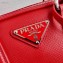 Prada Leather Mini Boston Bag 1BB846 Red 2020