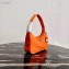 Prada Re-Edition 2000 Nylon Mini Hobo Bag 1NE515 Orange 2020