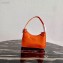 Prada Re-Edition 2000 Nylon Mini Hobo Bag 1NE515 Orange 2020