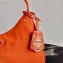 Prada Re-Edition 2000 Nylon Mini Hobo Bag 1NE515 Orange 2020