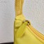 Prada Re-Edition 2000 Nylon Mini Hobo Bag 1NE515 Lemon Yellow 2020