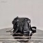 Prada Nylon and Saffiano Leather Shoulder Bag 1BD225 Black 2020