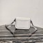 Prada Saffiano Leather Shoulder Bag 1BD249 White 2020