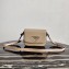 Prada Saffiano Leather Shoulder Bag 1BD249 Nude 2020