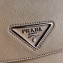 Prada Saffiano Leather Shoulder Bag 1BD249 Nude 2020