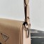 Prada Saffiano Leather Shoulder Bag 1BD249 Nude 2020