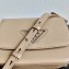 Prada Saffiano Leather Shoulder Bag 1BD249 Nude 2020