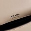 Prada Saffiano Leather Shoulder Bag 1BD249 Nude 2020