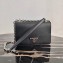 Prada Saffiano Leather Mini Bag 1BD032 Black 2020