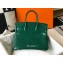 Hermes Birkin 25cm/30cm Bag in Crocodile Pattern Green
