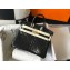 Hermes Birkin 25cm/30cm Bag in Crocodile Pattern Black