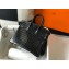 Hermes Birkin 25cm/30cm Bag in Crocodile Pattern Black