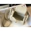 Hermes Mini Lindy 19cm Bag White