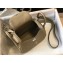 Hermes Mini Lindy 19cm Bag Pale Gray/Silver