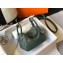 Hermes Mini Lindy 19cm Bag Almond Green