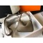 Hermes Mini Lindy 19cm Bag Etoupe/Gold