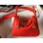 Hermes Mini Lindy 19cm Bag Red