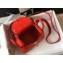 Hermes Mini Lindy 19cm Bag Red