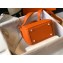 Hermes Mini Lindy 19cm Bag Orange