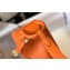 Hermes Mini Lindy 19cm Bag Orange