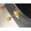 Hermes Mini Lindy 19cm Bag Black/Gold