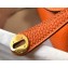 Hermes Mini Lindy 19cm Bag Orange