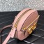 Valentino VLogo Round Crossbody Bag Nude Pink 2020