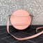 Valentino VLogo Round Crossbody Bag Pink 2020