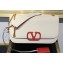 Valentino VLOCK Shoulder Large Bag White with Karung Logo 2020