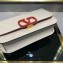 Valentino VLOCK Shoulder Large Bag White with Karung Logo 2020