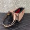 Valentino Supervee Calfskin Crossbody Large Bag Nude/Gold 2020