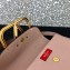 Valentino Supervee Calfskin Crossbody Large Bag Nude/Gold 2020