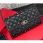 Valentino Rockstud Spike Crossbody Chain Bag 0137 Crinkled Black