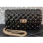 Valentino Rockstud Spike Crossbody Chain Bag 0137 Patent Black