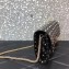 Valentino Rockstud Spike Crossbody Chain Bag 0137 Patent Black