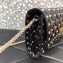 Valentino Rockstud Spike Crossbody Chain Bag 0137 Patent Black