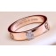 Cartier Love Ring with 1 Diamond Pink Gold