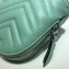 Gucci Leather GG Marmont Cosmetic Case Bag 625690 Pastel Green 2020