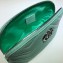 Gucci Leather GG Marmont Cosmetic Case Bag 625690 Pastel Green 2020