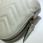 Gucci Leather GG Marmont Cosmetic Case Bag 625690 White 2020