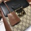 Gucci Padlock GG Supreme Backpack Bag 498194 Black/Brown