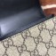 Gucci Padlock GG Supreme Backpack Bag 498194 Black/Brown