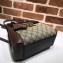 Gucci Padlock GG Supreme Backpack Bag 498194 Black/Brown