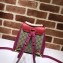 Gucci Padlock GG Supreme Backpack Bag 498194 Red/Fuchsia