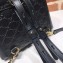 Gucci Padlock Signature Leather Backpack Bag 498194 Black