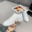 Chanel Tweed and Patent Calfskin Lace-Ups G36208 White 2020